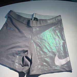 Womens irredentist Nike compression shorts